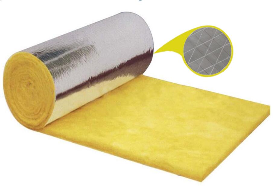 Glass wool with FSK Aluminum Foil