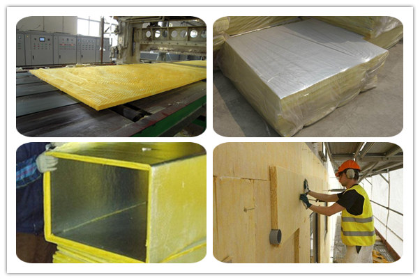 Glass Wool Board with Aluminum Foil