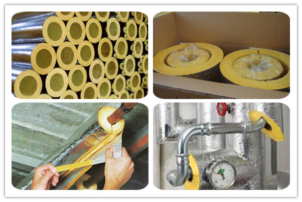 Glass Wool Pipe with Aluminum Foil