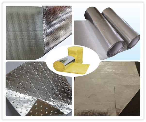 Glass wool Blanket with Aluminum Foil Facing